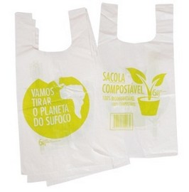 Sacolas recicladas personalizadas