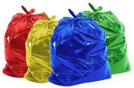 sacos de lixo para coleta seletiva preço