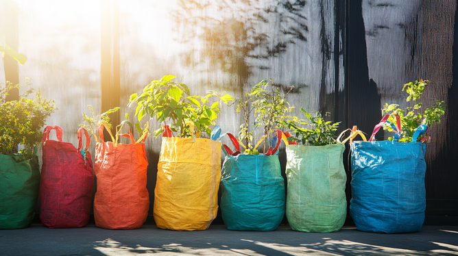 Maneiras Inovadoras de Usar Sacolas Recicladas