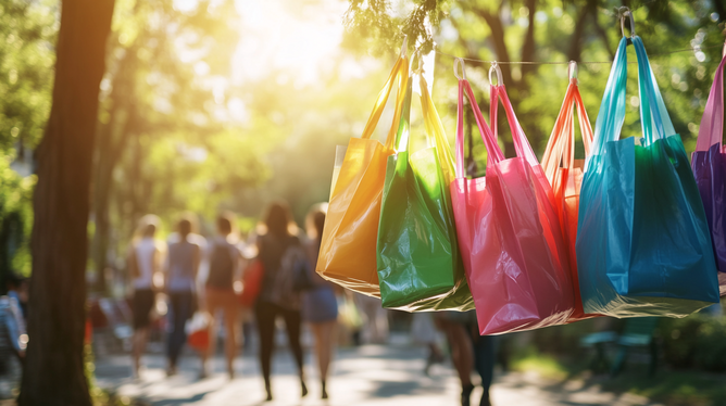 Sacolas recicladas: Razões para usá-las hoje mesmo
