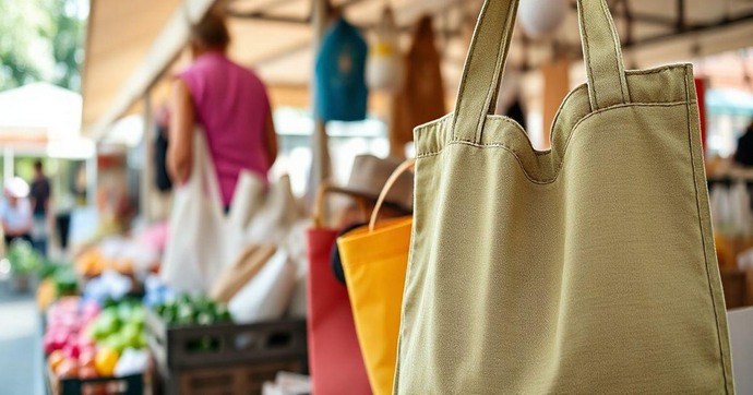 Sacola Camiseta Reciclada: Prática e Sustentável