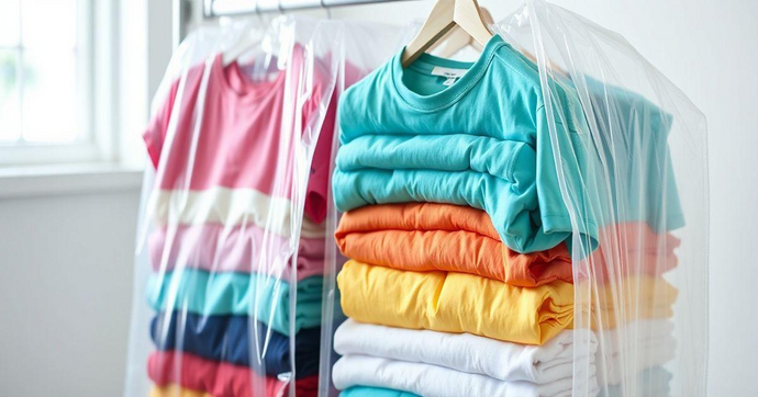 Sacos Plásticos para Embalar Camisetas