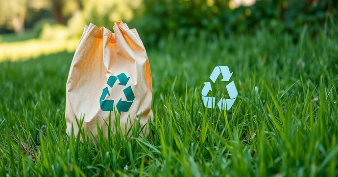 Sacolas recicladas como solução sustentável para o meio ambiente