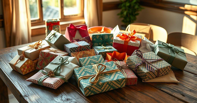 Embalagens Recicladas para Presente: Sustentabilidade Criativa