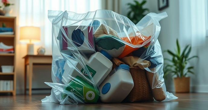 Saco plástico transparente 200 litros é a solução ideal para armazenamento e organização