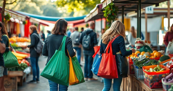 Sacolas recicladas são a solução sustentável que você precisa para reduzir o desperdício