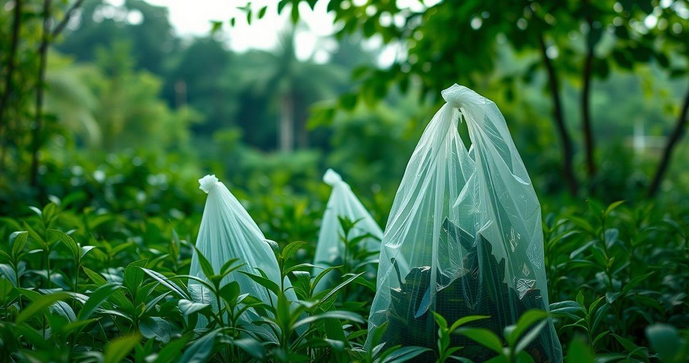 Sacolas plásticas biodegradáveis são a escolha sustentável para o futuro