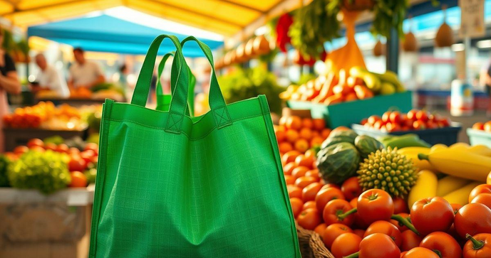 Sacolas Recicláveis São a Solução Sustentável para o Seu Dia a Dia